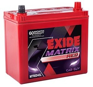 Exide SUV car battery