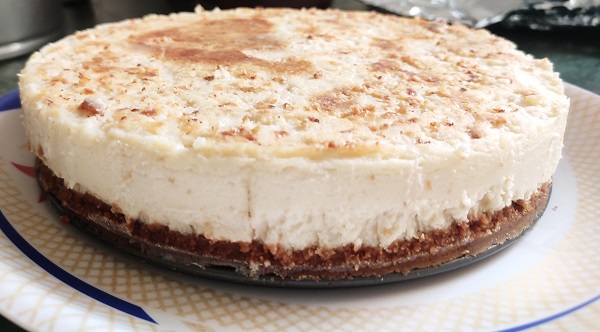 Home made cheese cake (made using IFB Oven)