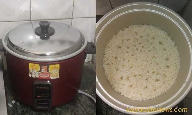 Panasonic Automatic Cooker SR WA18 Testing