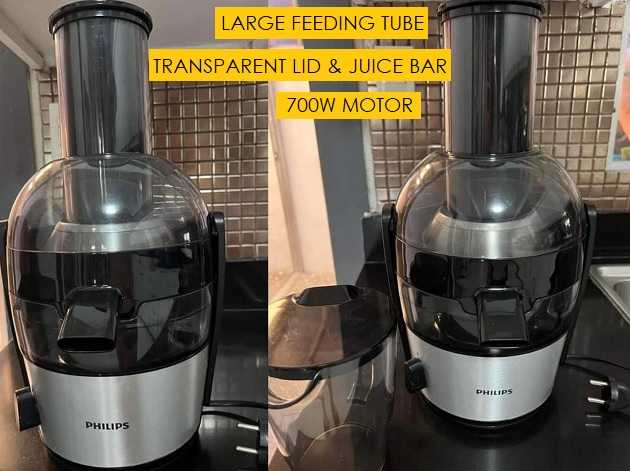 Philips Viva Collection HR1863/20 Juicer for carrot and beetroot