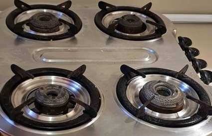 Elica 4 Burner Stainless Steel Gas Stove